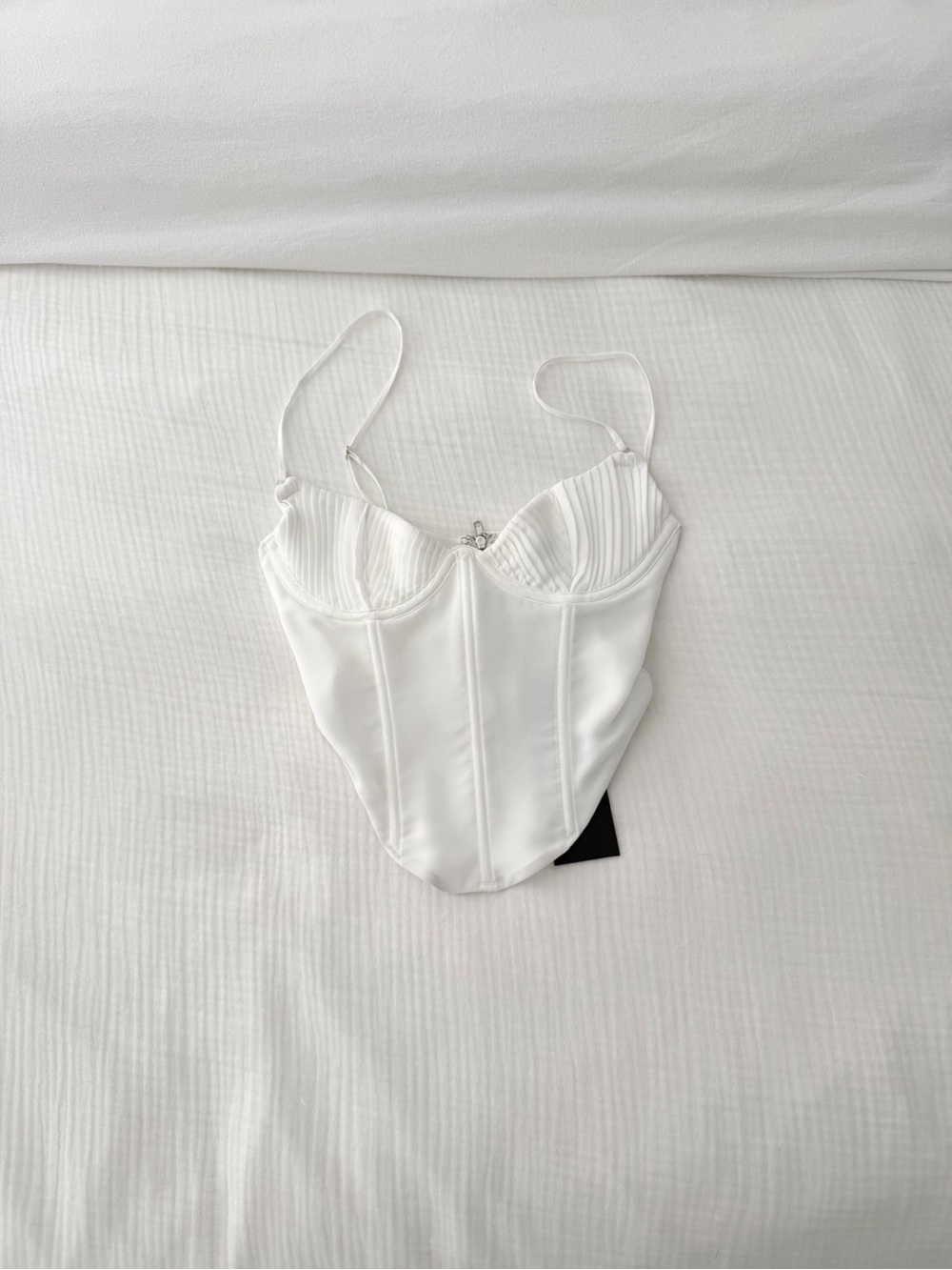 White Corset Top - WHITEFOX NEW WITH TAGS
